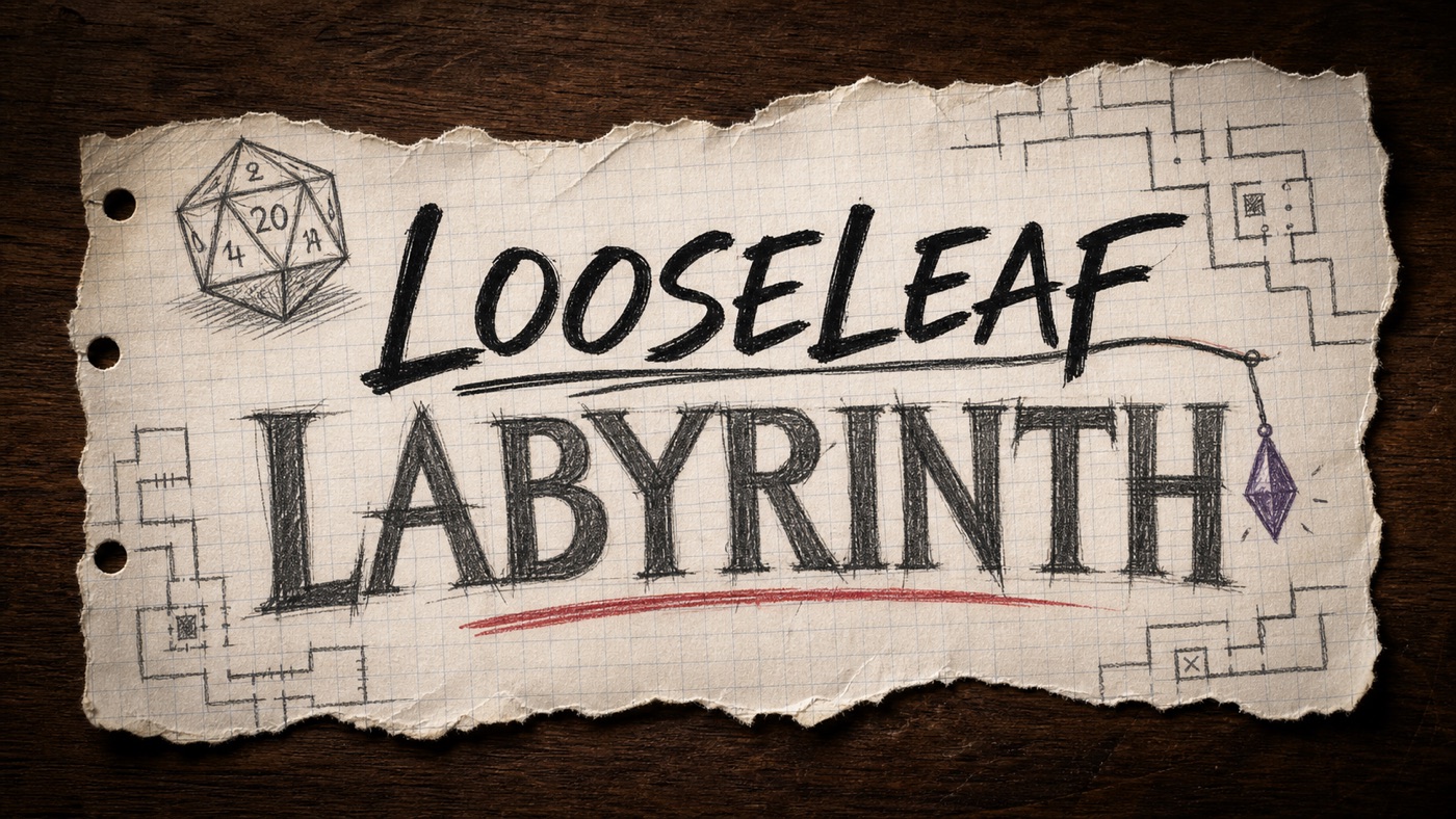 Looseleaf Labyrinth key art
